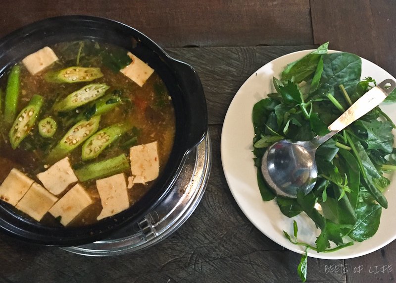 Vietnamese Vegetarian Food: Hot Pot with Veggies
