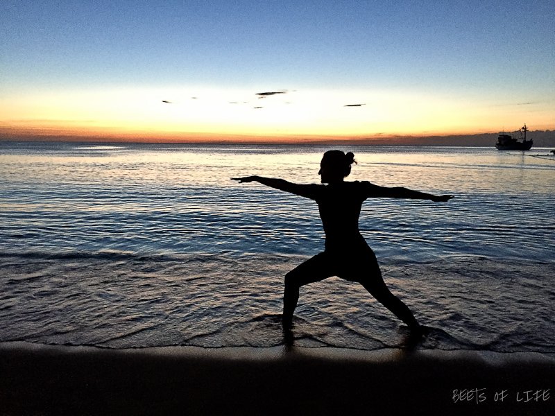 Travel Guide for Vietnam: Phu Quoc Beach yoga