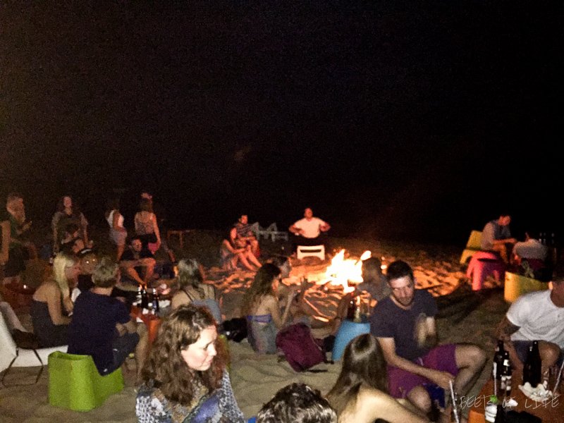 Bonfire on Long Beach, Phu Quoc