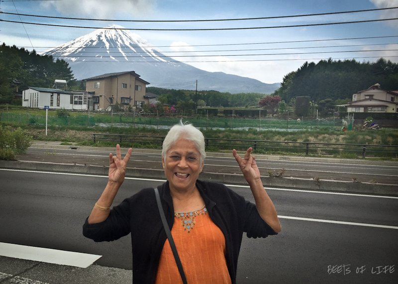 Mama Vora thrilled to see Mt Fujisan