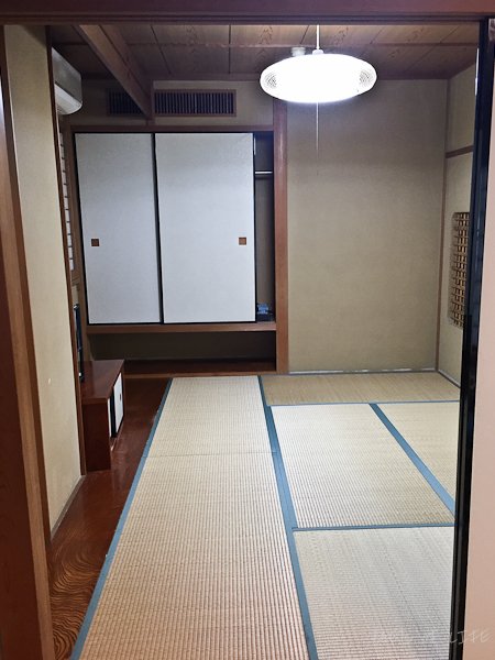 Ryokan in Hakone - bedroom