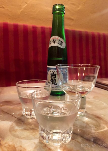 First proper drink of Sake in Japan!