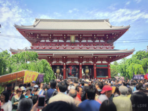 Sensoji Temple in Asakusa